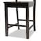 Baxton Studio Nicolette Modern and Contemporary Transitional Dark Brown Finished Wood 2-Piece Counter Stool Set 176-11421-Zoro - alternate 8